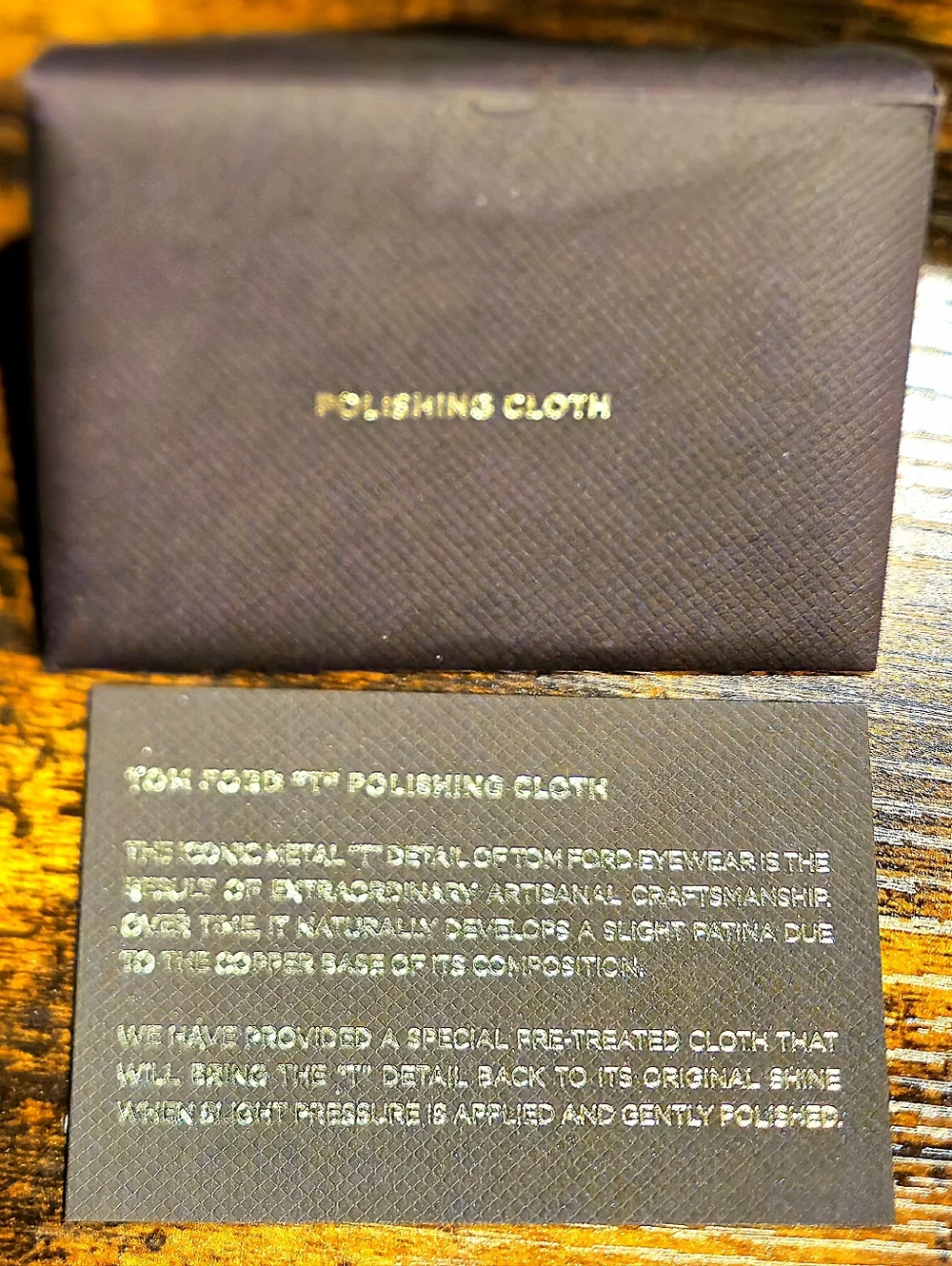 NEW Tom Ford Sunglasses Gift Box Set Polishing Cloth Booklet Card Glasses Case